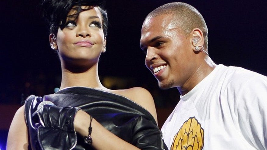 Rihanna and Chris Brown